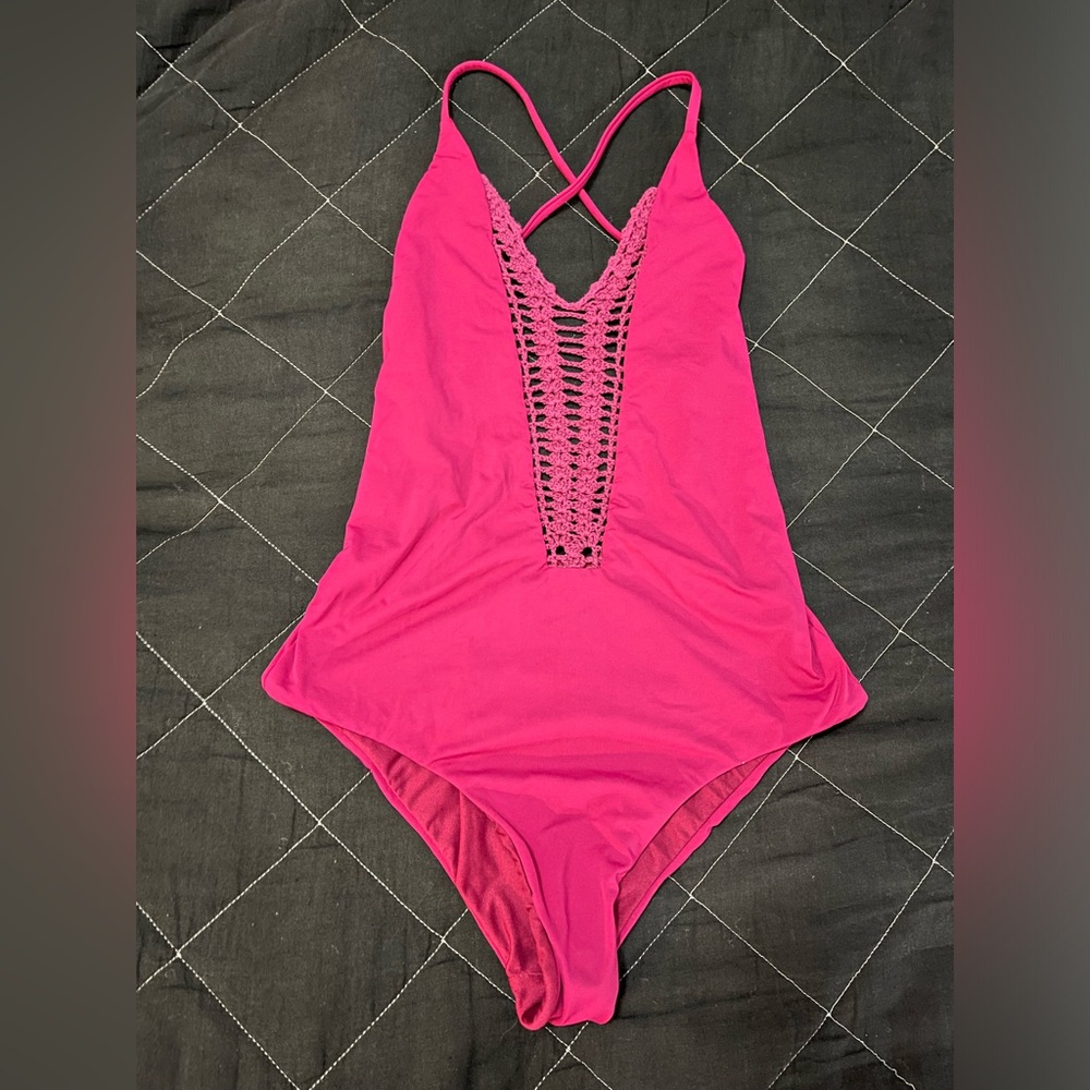 Crochet billabong swimsuit